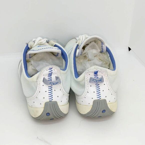 Reebok Lightweight Women's Pre-owned White/Gray/Blue Running Sneakers- sz. 7 1/2 - Picture 4 of 6